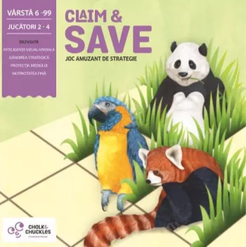 Joc de strategie - Claim and Save - Chalk and Chuckles