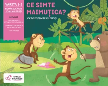 Joc de potrivire - Ce simte maimutica? - Chalk and Chuckles