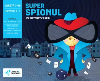 Joc matematic - Super Spionul - Chalk and Chuckles