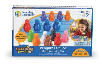 Set de matematica - pinguinii pe gheata