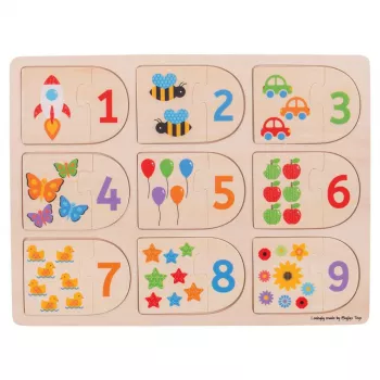 Puzzle - Potriveste-ma la locul meu - BigJigs