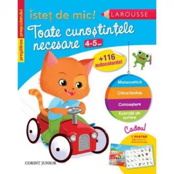 Istet de mic! Toate cunostintele necesare 4 - 5 ani - Corint