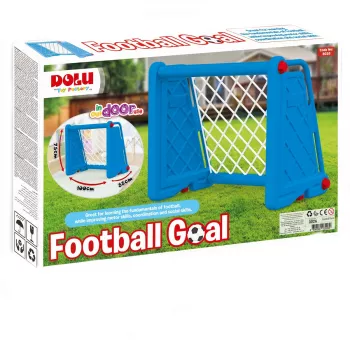 Poarta fotbal pentru copii - Albastra - Dolu