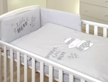 Aparatoare patut 180 x 35 cm - Hero Gray - Jolie