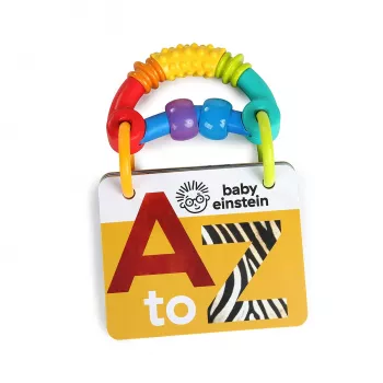 Baby Einstein - Jucarie Cartonase cu Alfabetul de la A la Z