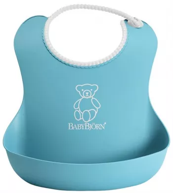 Bavetica moale - Soft Bib - Turquoise - BabyBjorn