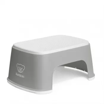 Treapta inaltator pentru baie - Step Stool - Grey / White - BabyBjorn