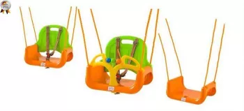 Leagan transformabil 3in1 - Green Orange - BabyGo