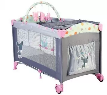 Patut Pliant - Sleepwell Pink - BabyGo