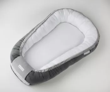 Babynest - Grey Velvet - Maradalia Kids