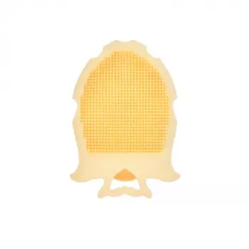 Badabulle - Perie de masaj din silicon pentru scalpul bebelusului