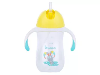 Sticla cu pai - 260 ml - Badabulle