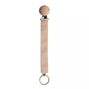 BIBS - Lantisor clip Ribbon pentru suzeta, Blush