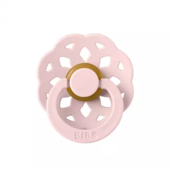 BIBS - Suzeta Boheme Latex, tetina rotunda, 0 luni +-Blossom