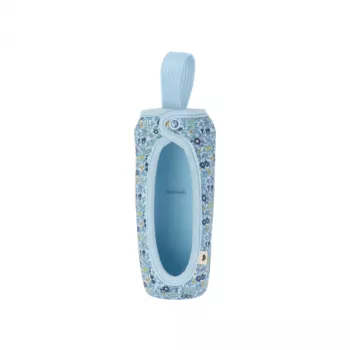 BIBS x LIBERTY - Husa pentru biberonul din sticla 225 ml, Chamomile Lawn Baby Blue
