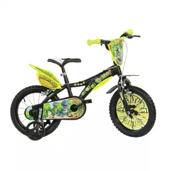 Bicicleta copii 16'' Aventurile dinozaurului
