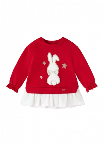 Bluza cu volanas - Iepuras - Mayoral   