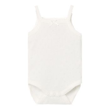 Body clasic cu bretele - Crem - Mayoral