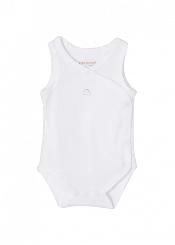 Body maiou ECOFRIENDS - Alb - Mayoral 