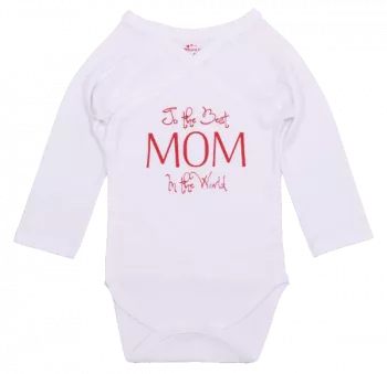 Body maneca lunga - Best mom in the world - Kara Baby