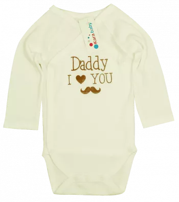 Body maneca lunga - Daddy, I love you - Kara Baby