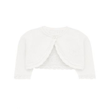 Bolero cu dantela - Crem - Mayoral 