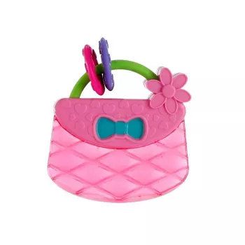 Posetuta - Pretty In Pink Carry & Teethe Purse - Bright Starts