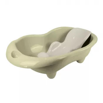 Cadita cu suport anatomic Hippo - Verde Eco