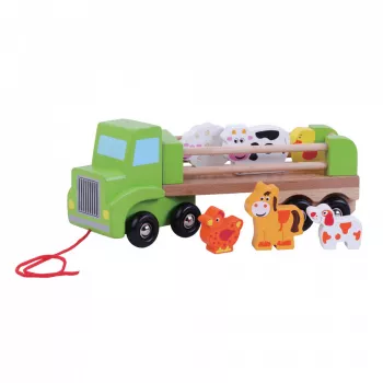Camion de ferma cu animale - Jumini