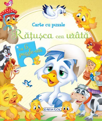 Carte cu puzzle - Ratusca cea urata