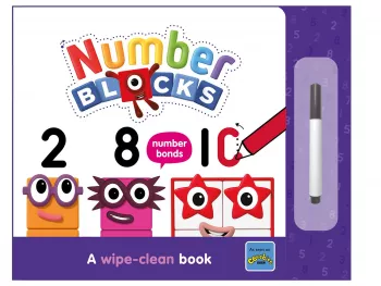 Carticica Scriu si sterg Numberblocks - Legaturi numerice