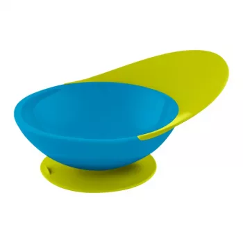 Castron cu sistem  antistropire verde/albastru (CATCH BOWL)