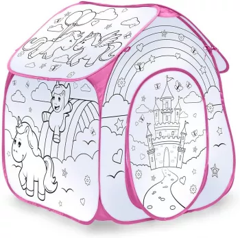 Cort de joaca si de colorat - Unicorn