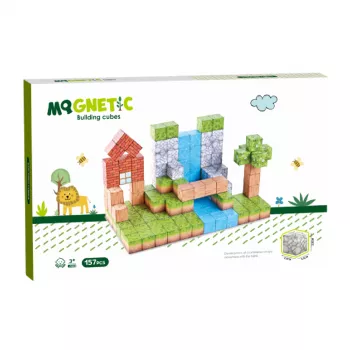 Cuburi magnetice - In natura 157 piese (2.5 cm)