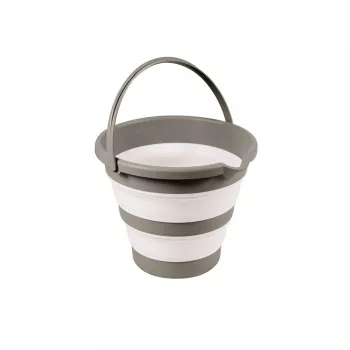 Galeata pliabila pentru baie - Gri