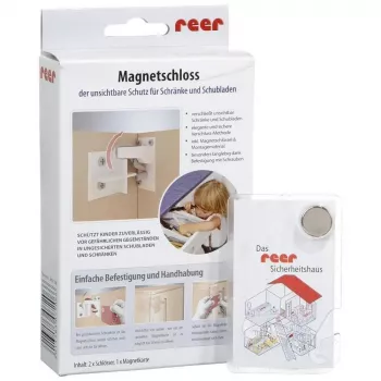 Incuietoare magnetica pentru sertare si dulapuri REER 7206