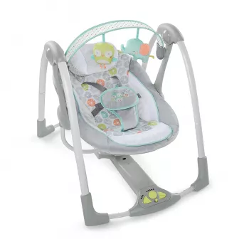 Ingenuity - Leagan portabil Swing 'n Go Portable Swin - Hugs & Hoots