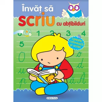 Invat sa scriu cu abtibilduri