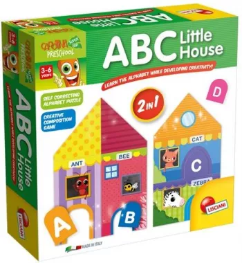 Joc 2 in 1 - Casute ABC