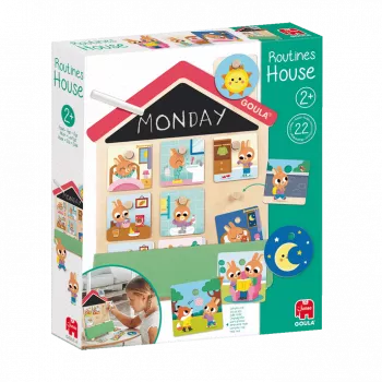 Joc educativ - Casuta cu activitati zilnice