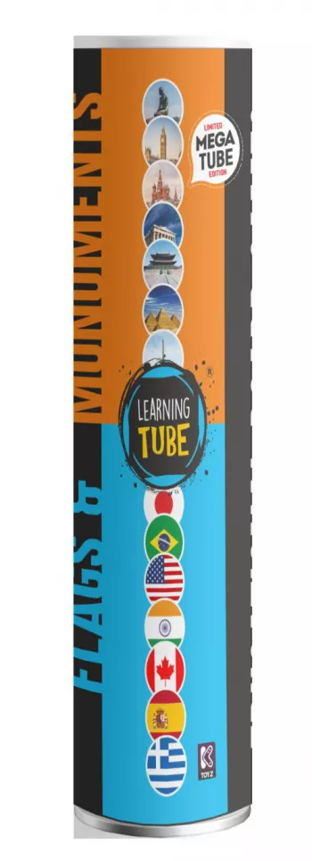 Joc Learning Tube® - Steagurile & Monumentele lumii