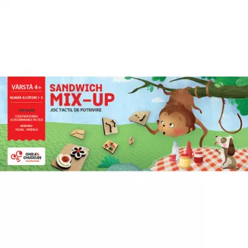 Joc tactil - Sandwich Mix Up - Chalk and Chuckles