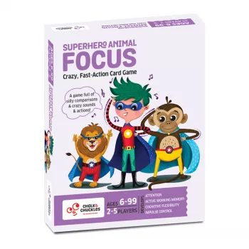 Joc interactiv - Super eroi in actiune - Chalk and Chuckles