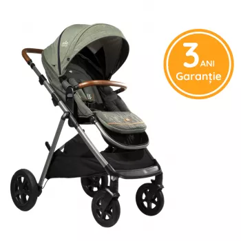 Joie - Carucior multifunctional, reglabil pe inaltime Aeria Signature, Pine