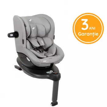 Joie - Scaun auto i-Spin 360° Gray Flannel, nastere - 105 cm