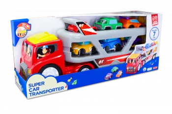 Jucarie interactiva - Camion cu platforma auto