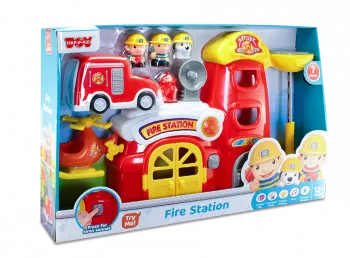 Jucarie interactiva - Prima mea statie de pompieri