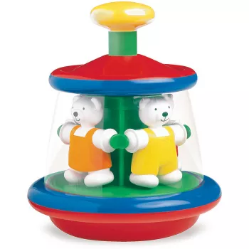 Jucarie interactiva - Carusel cu ursuleti - Ambi Toys