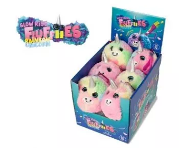 Jucarie Squishy pufoasa din plus - Unicorn