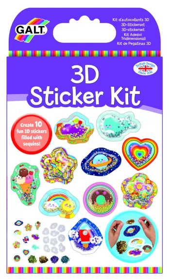 Kit de abtibilduri 3D